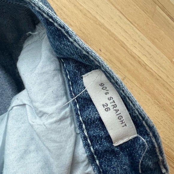 PacSun Eco Dark Indigo '90s Straight Leg Jeans - Picture 6 of 6